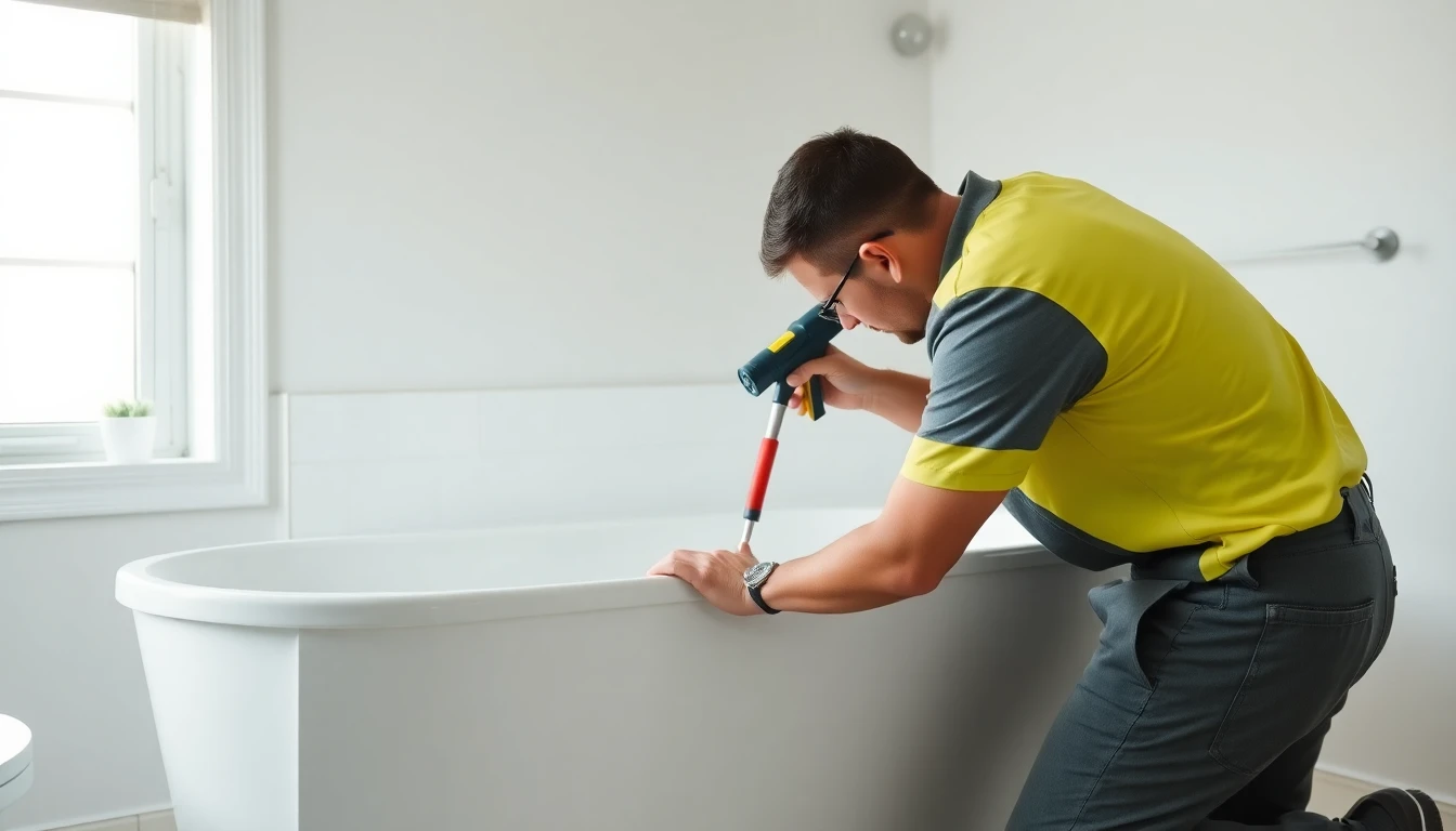 Bathtub Installation
